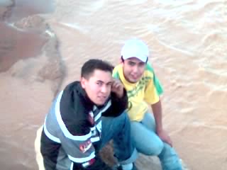 moi et mon ami mahdi a Ain Beni Mathare