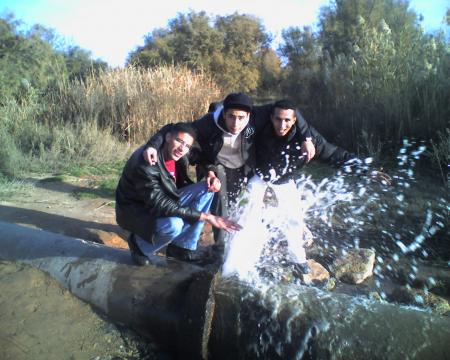 moi et  zaki et toujour alhaj.